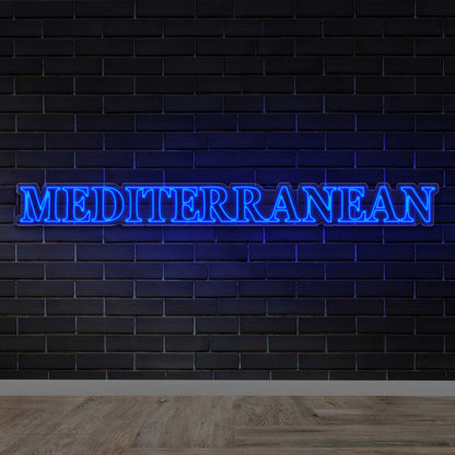 MEDITERRANEAN - Premium Neon Artwork
