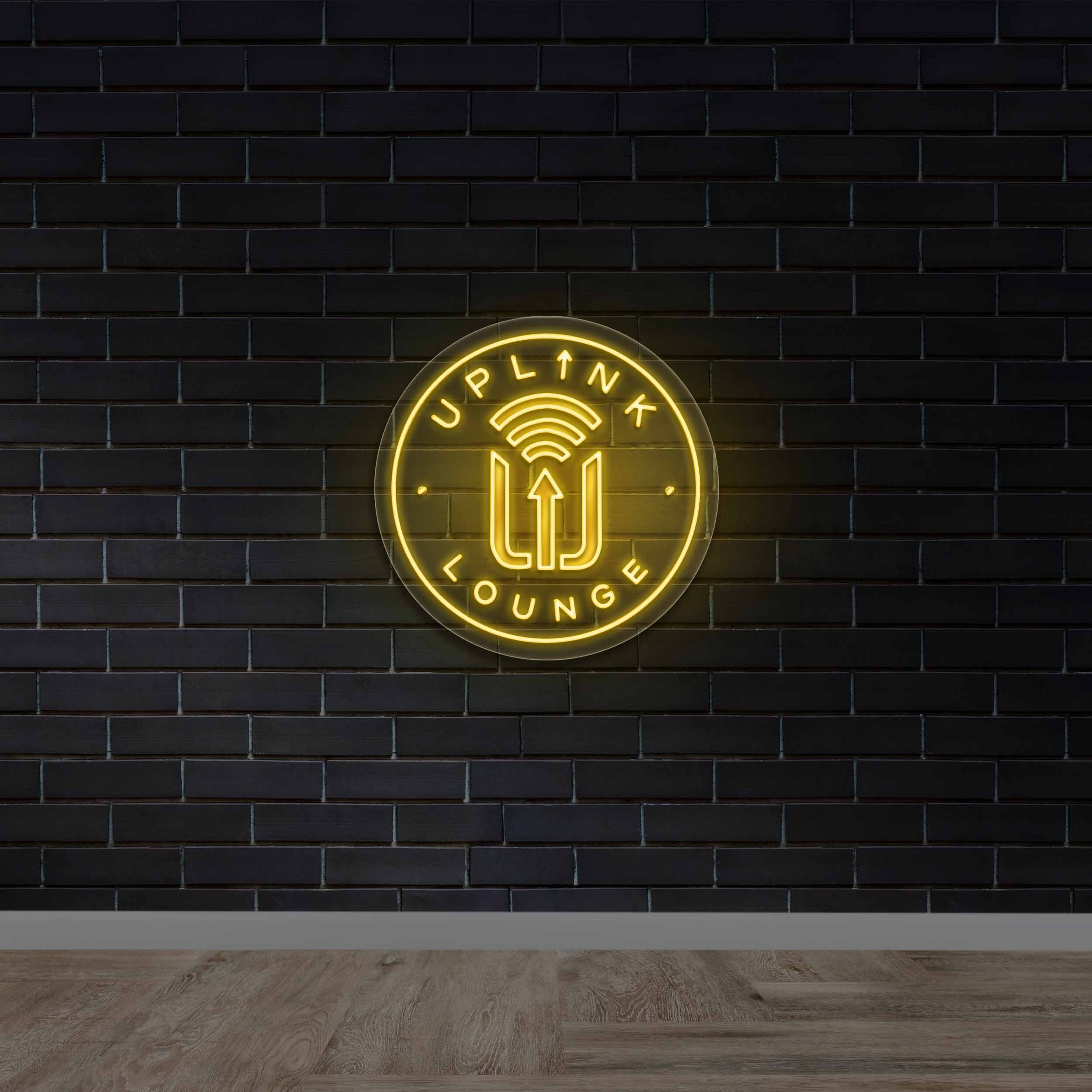 Uplink Lounge - Premium Neon Artwork