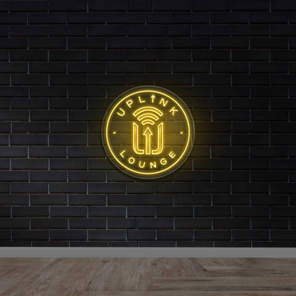 Uplink Lounge - Premium Neon Artwork