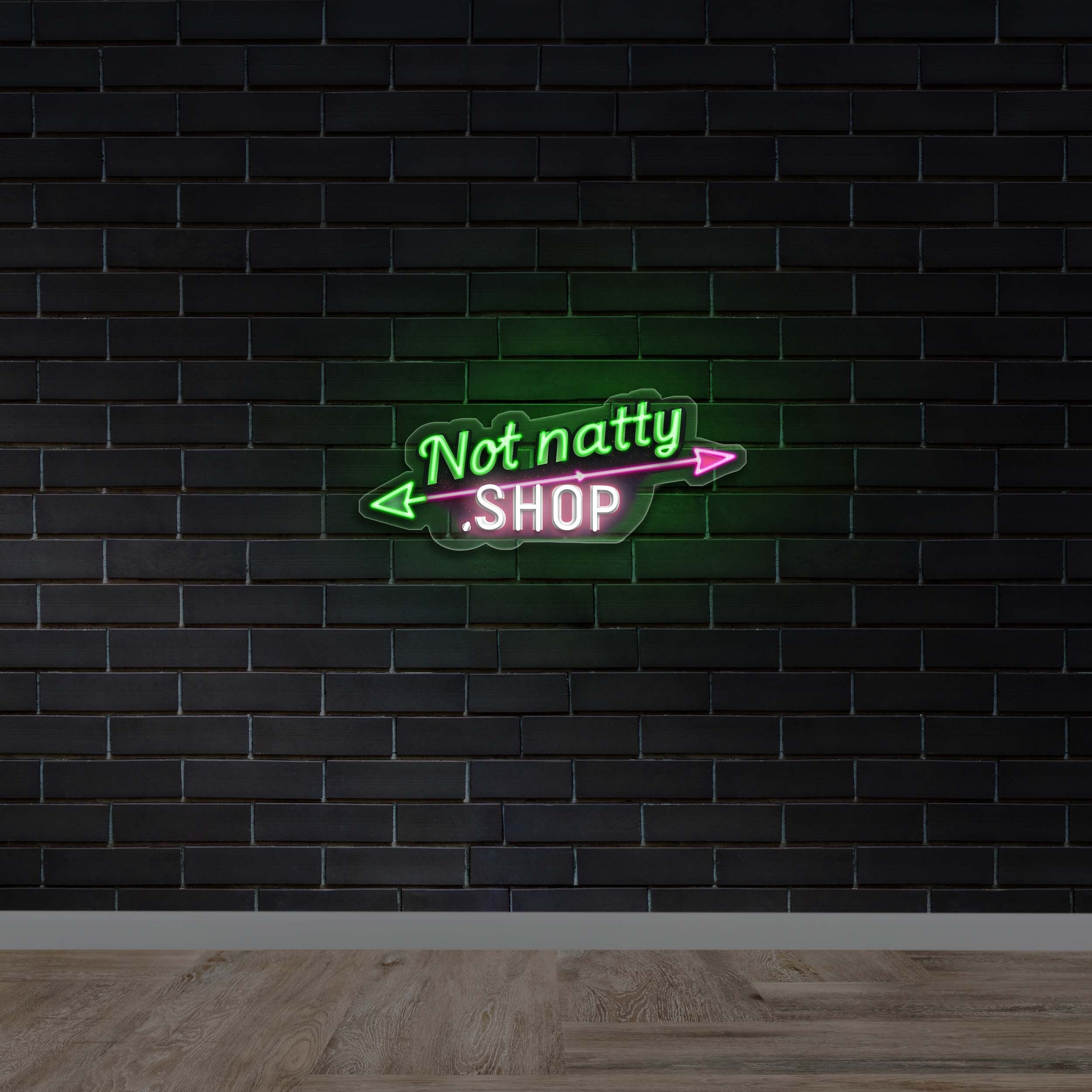Not Natty Shop | 2nd Version - Premium Neon Artwork