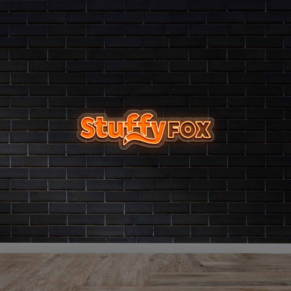 StuffyFOX - Premium Neon Artwork