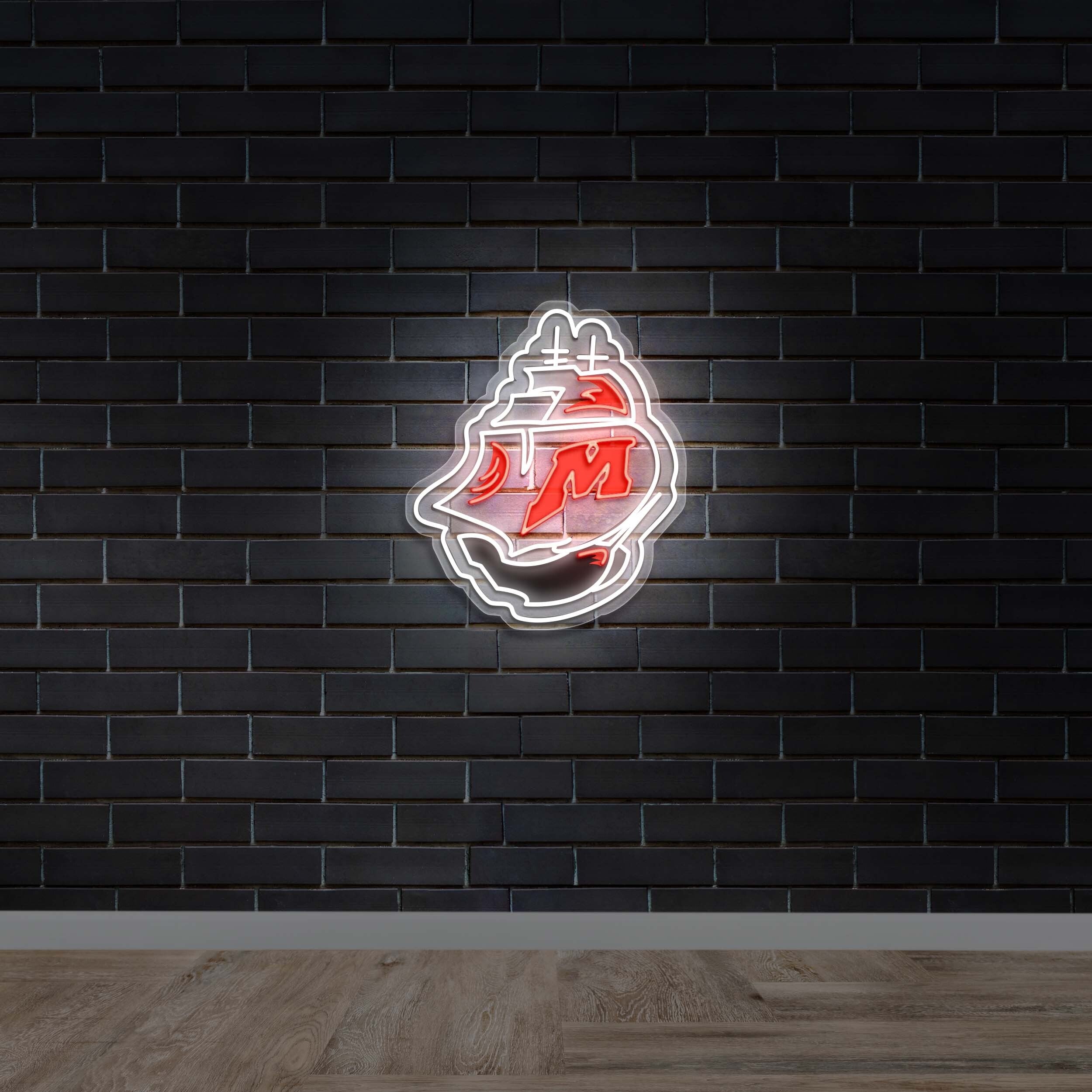 Chunky Ship - Premium Neon Artwork
