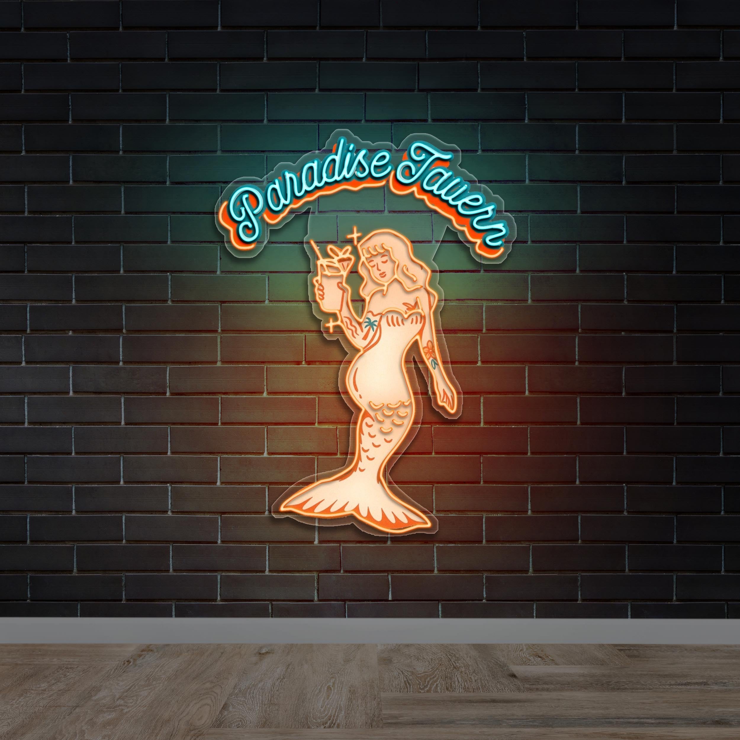 Paradise Tavern - Premium Neon Artwork