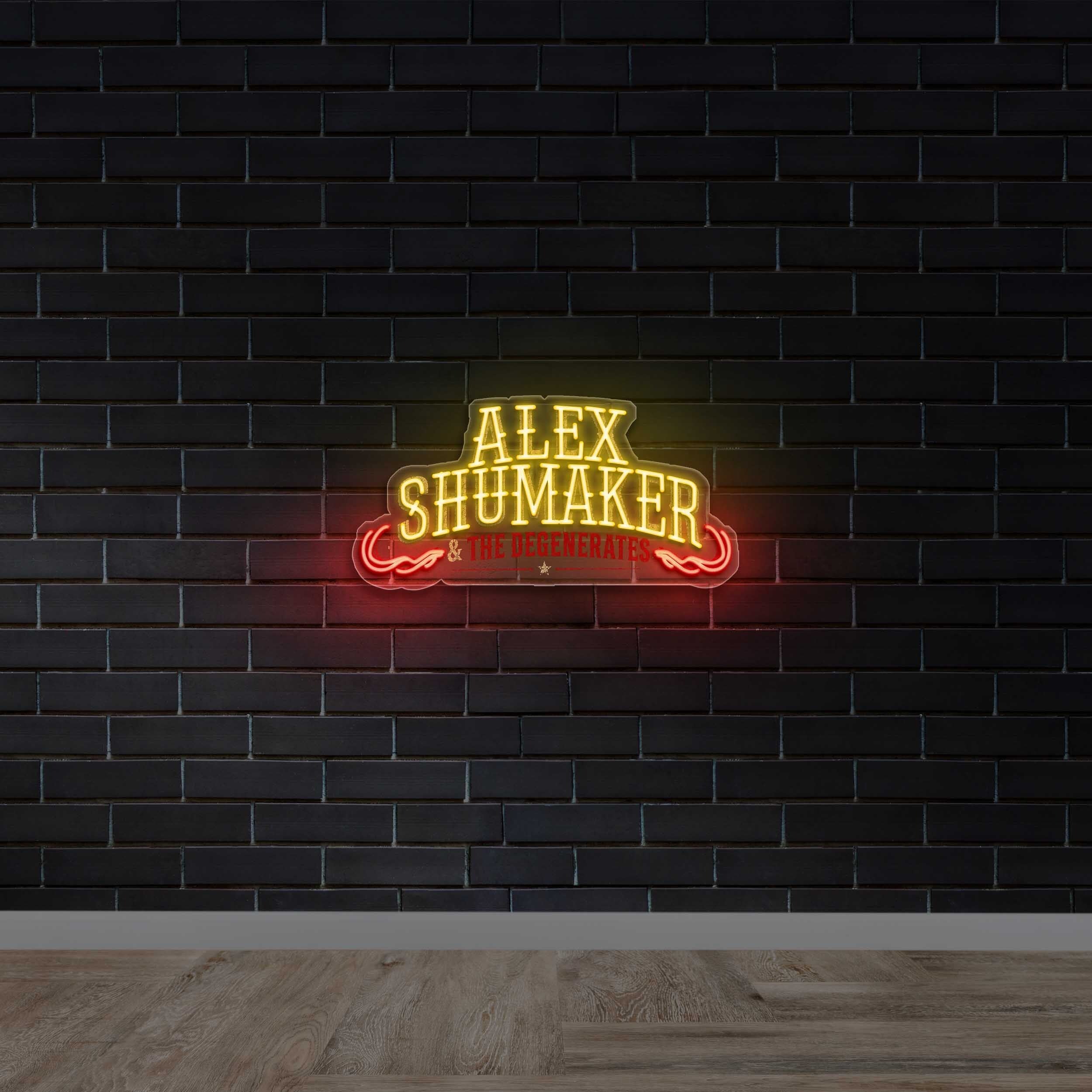 ALEX SHUMAKER - Premium Neon Artwork