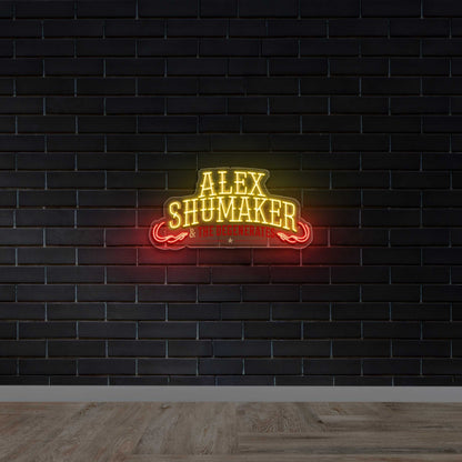 ALEX SHUMAKER - Premium Neon Artwork