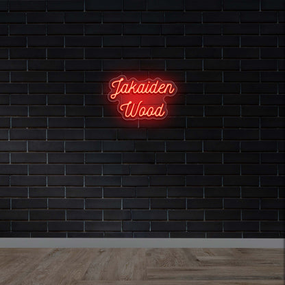 Jakaiden Wood - Premium Neon Artwork