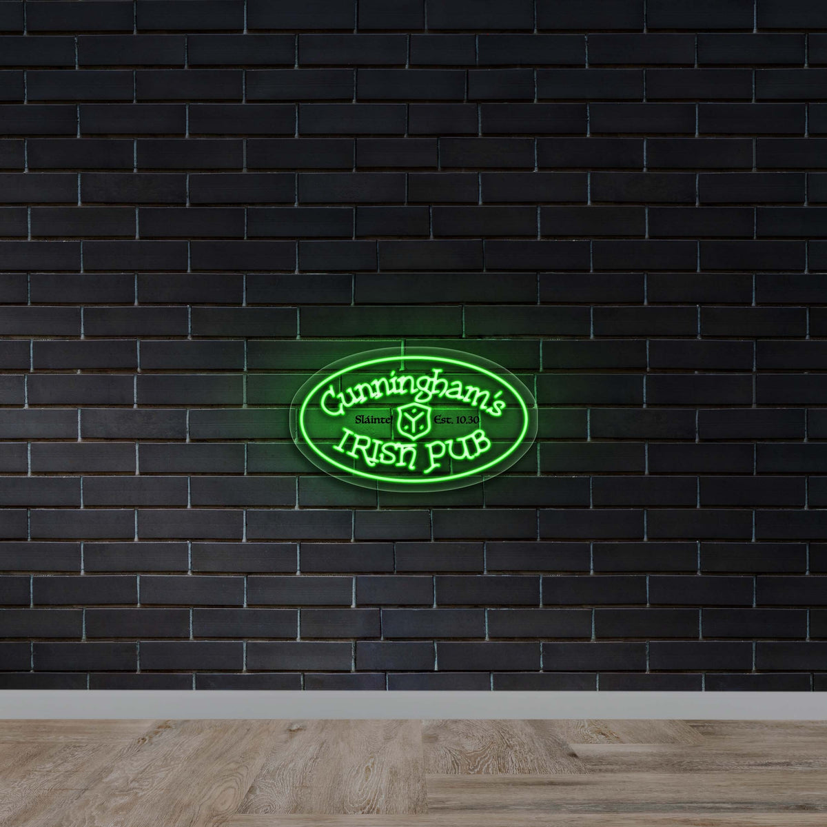 Cunninghams Irish Pub - Premium Neon Artwork