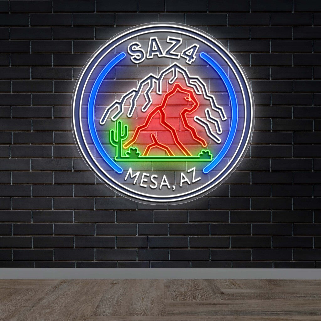 SAZ4 Mesa, AZ - Premium Neon Artwork