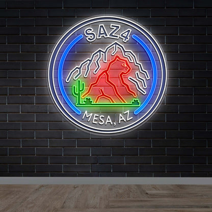 SAZ4 Mesa, AZ - Premium Neon Artwork