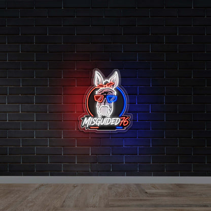 MISGUIDED 76 - Premium Neon Artwork