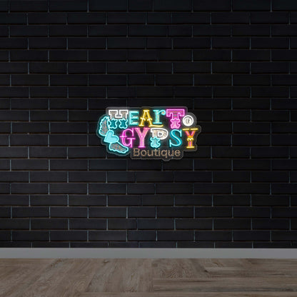 Heart of Gypsy Boutique - Premium Neon Artwork