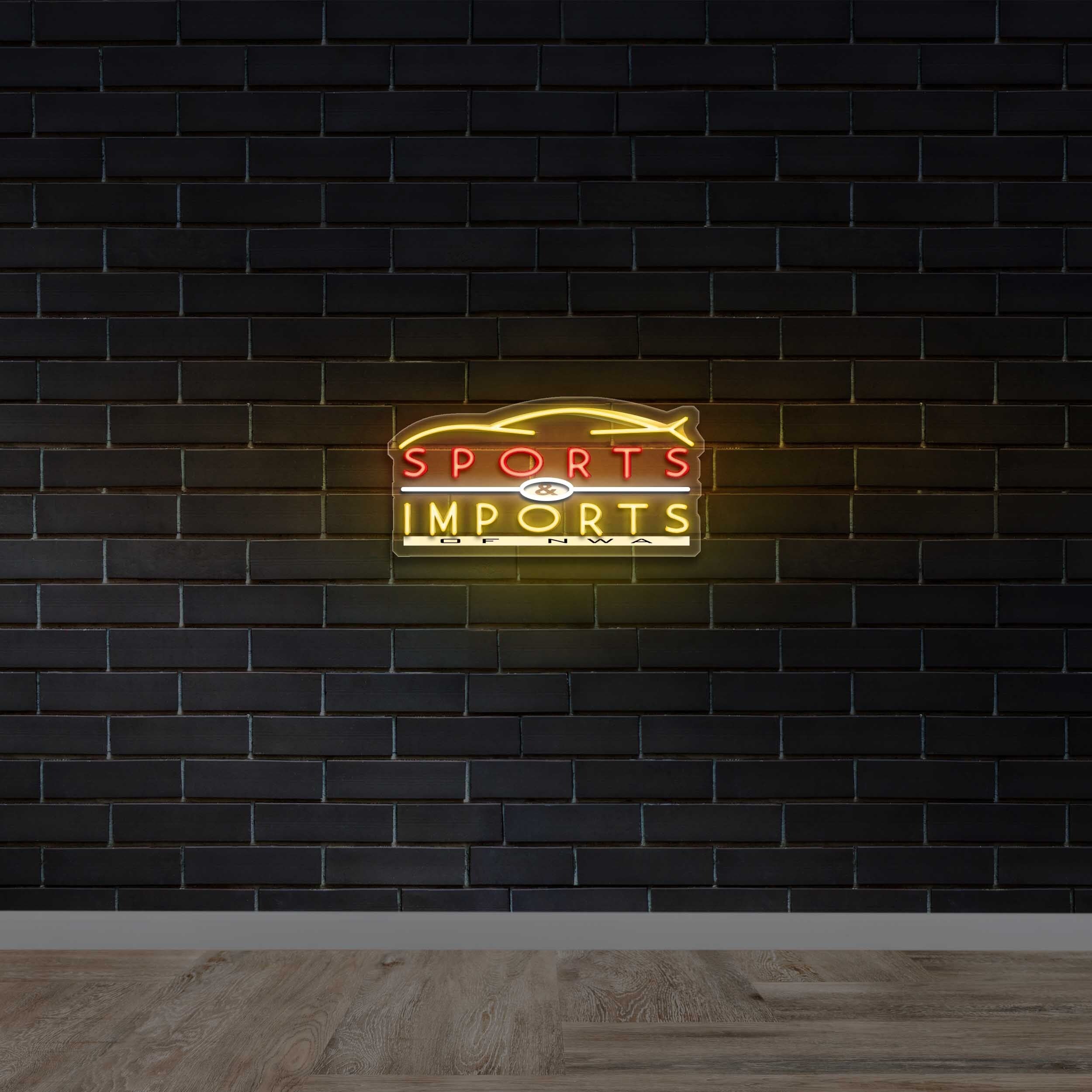 Sports & Imports - Premium Neon Artwork