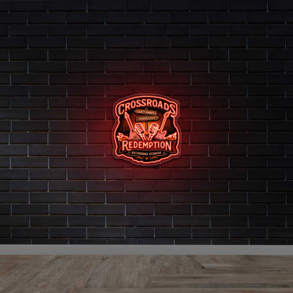 Crossroads Redemption - Premium Neon Artwork