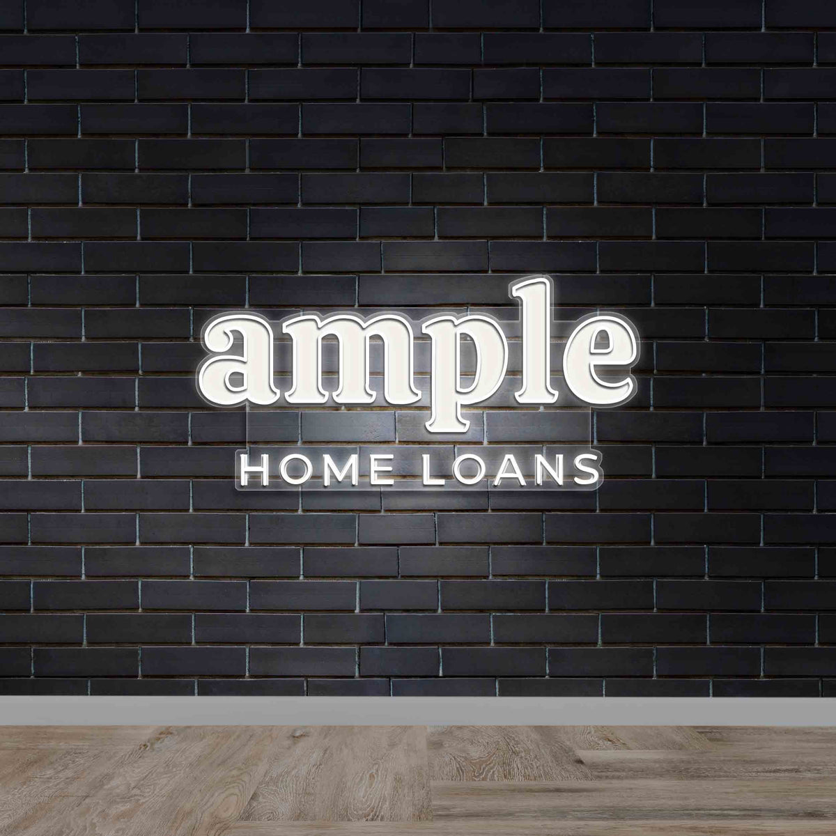 Ample Home Loans - Premium Neon Artwork