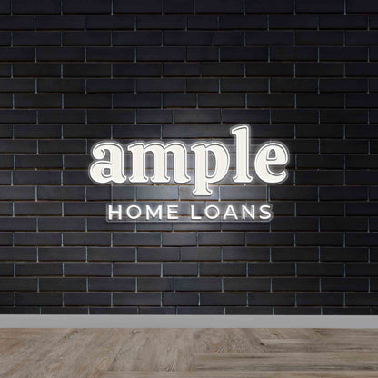Ample Home Loans - Premium Neon Artwork