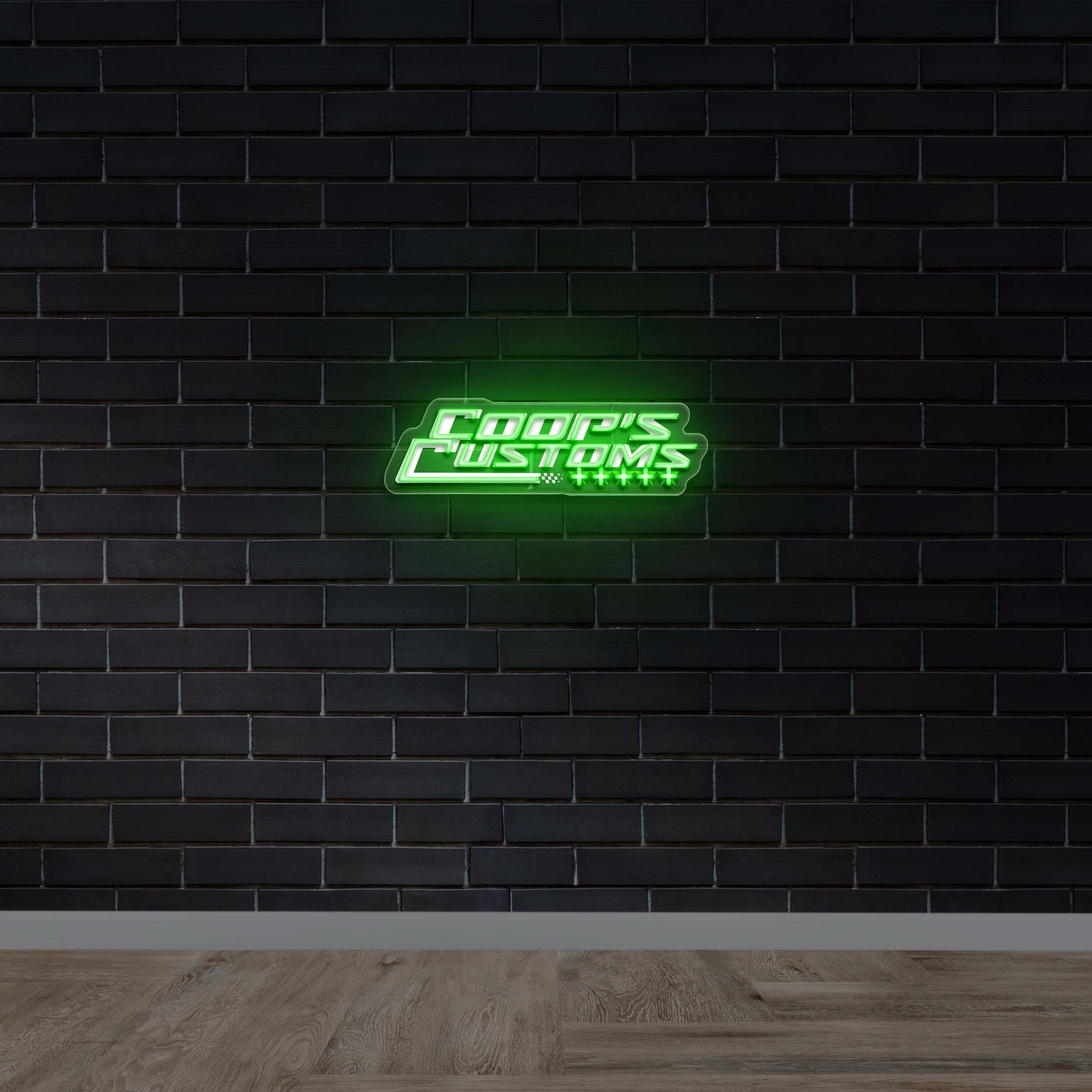 COOP'S CUSTOMS - Premium Neon Artwork