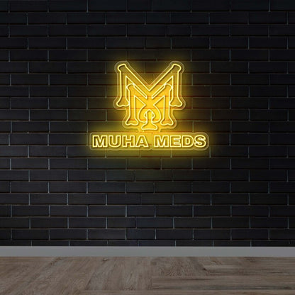 Muha Meds - Premium Neon Artwork