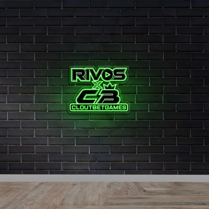 RIVOS X CB - Premium Neon Artwork