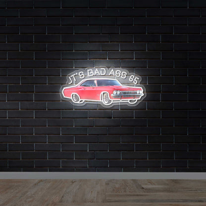 JT’s Bad Ass 65 – Premium Neon Artwork