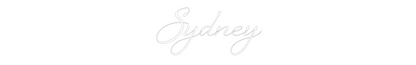 Custom Neon: Sydney