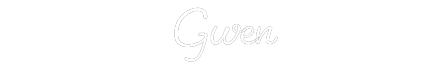 Custom Neon: Gwen