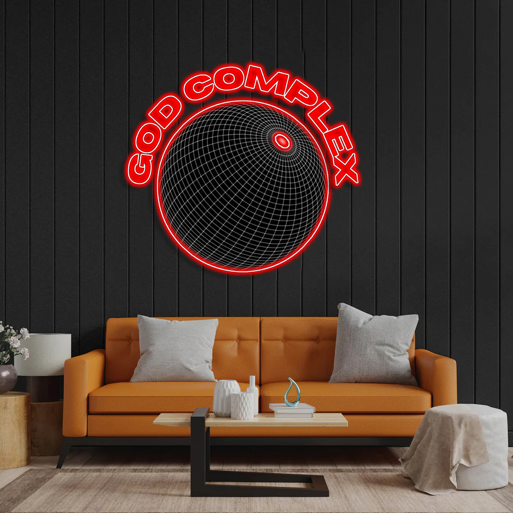 God Complex - Premium Neon Artwork