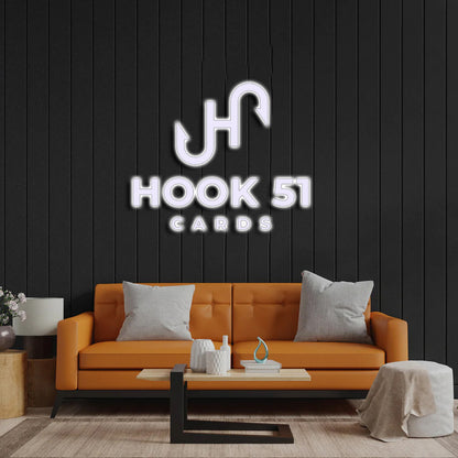 HOOK 51 - Premium Neon Artwork