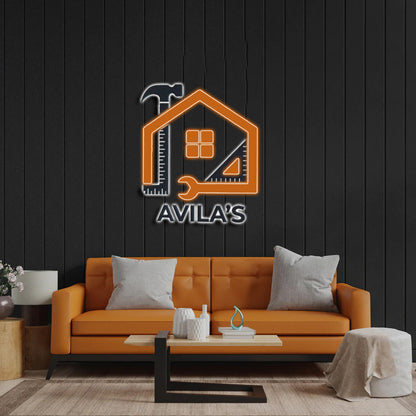 Avila's - Premium Neon Artwork