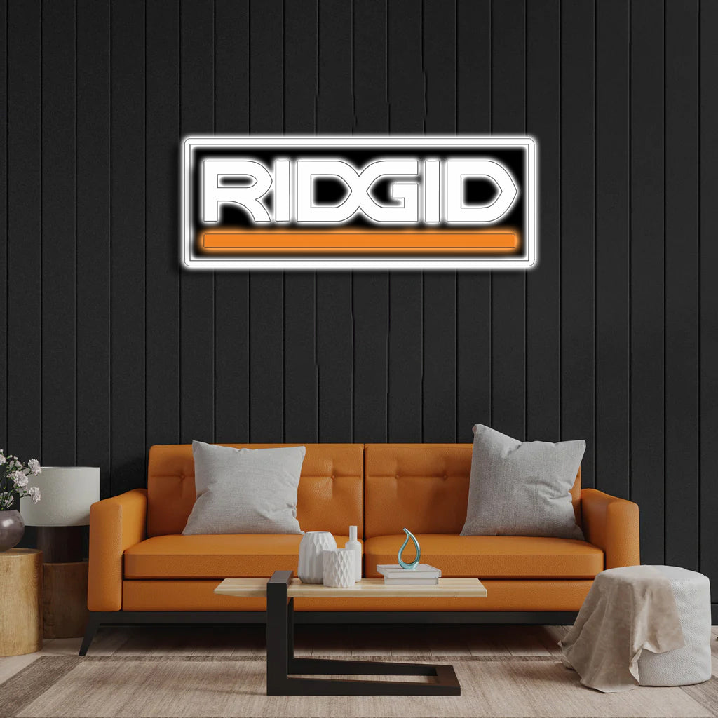 RIDGID - Premium Neon Artwork