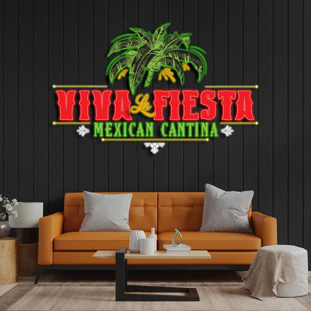 Viva La Fiesta - Premium Neon Artwork