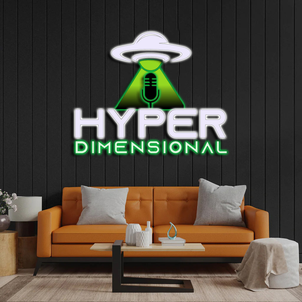 HYPER Dimensional - Premium Neon Artwork