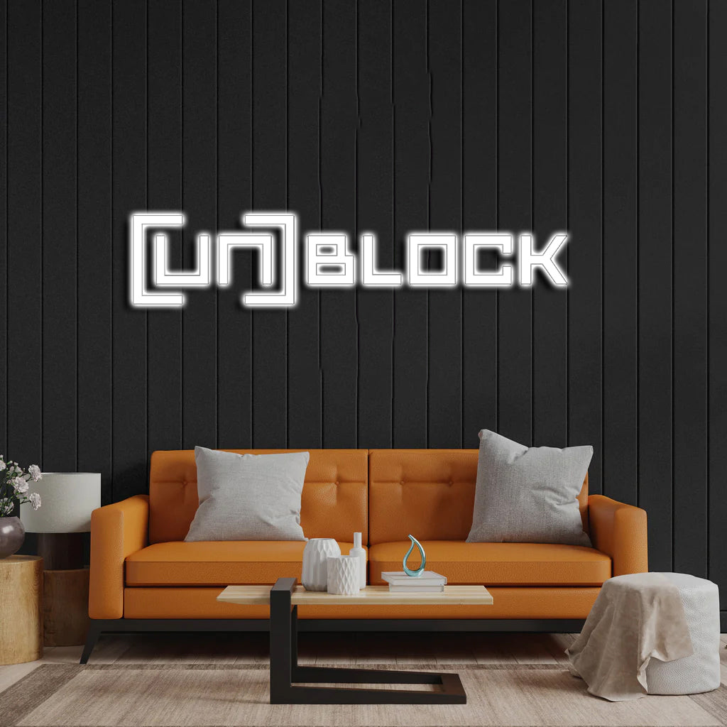 [UN] BLOCK - Premium Neon Artwork