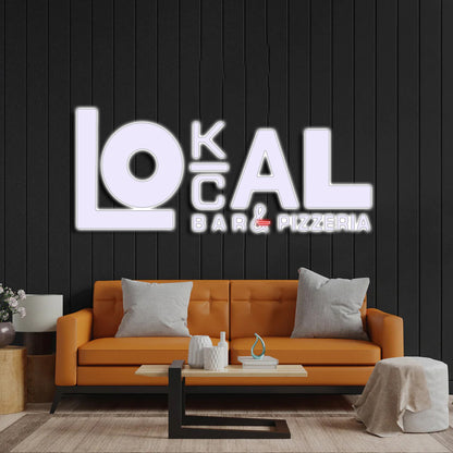 LOCKAL - Premium Neon Artwork