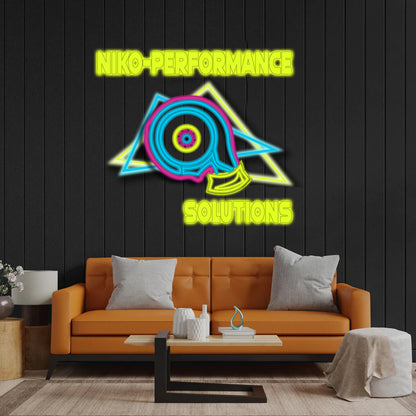 NIKO Performance Solutions - Premium Neon Artwork