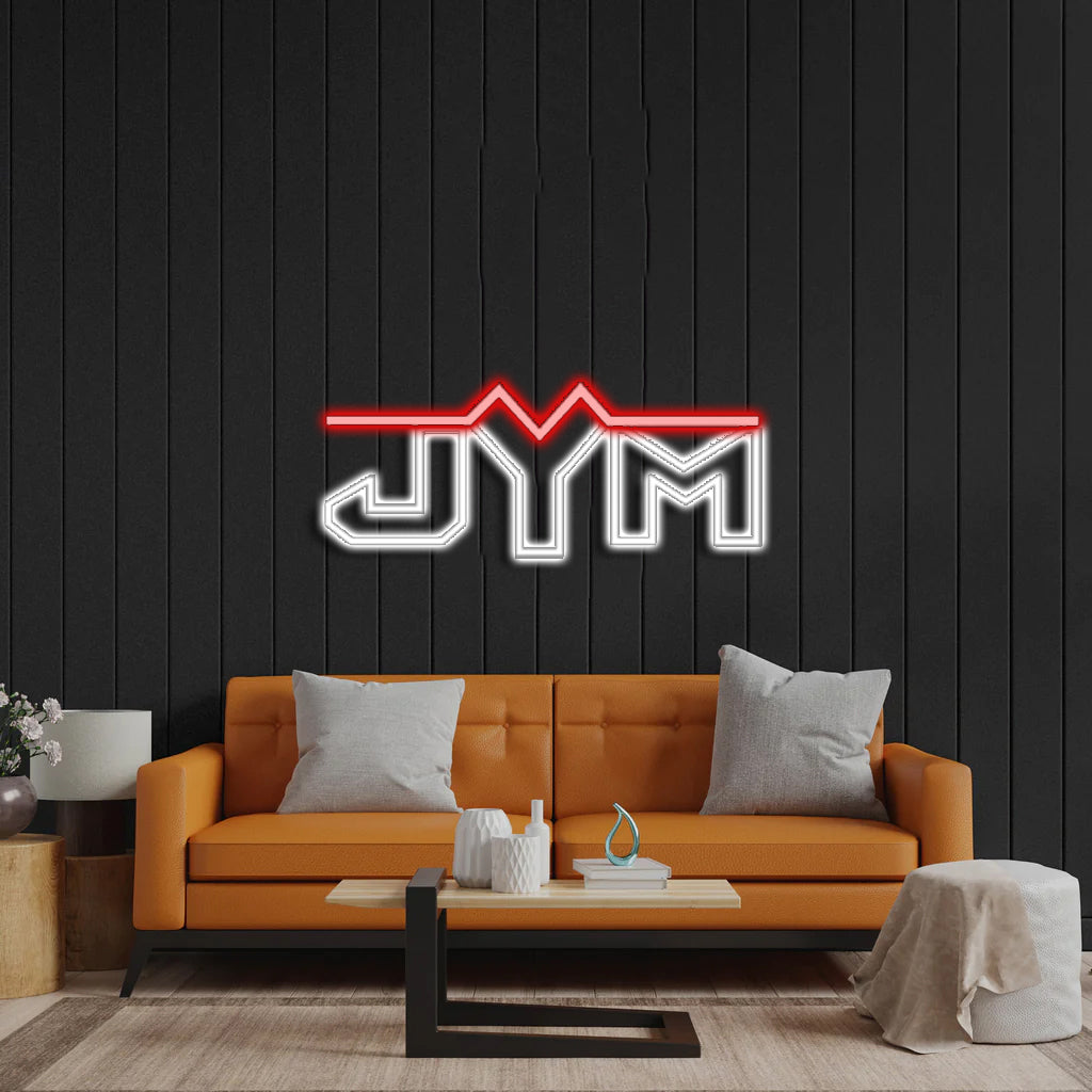 JYM - Premium Neon Artwork