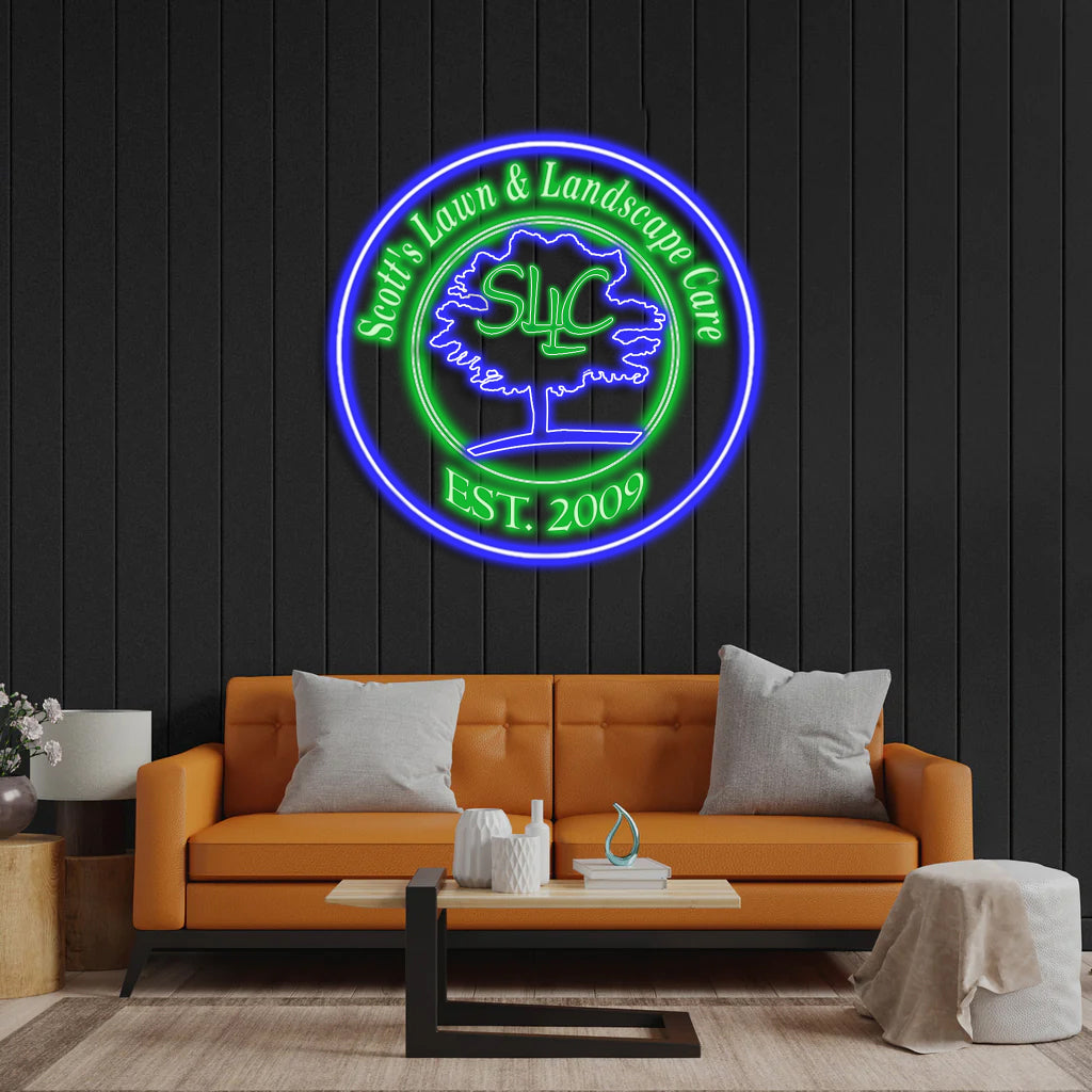 Scott's Lawn - Premium Neon Artwork