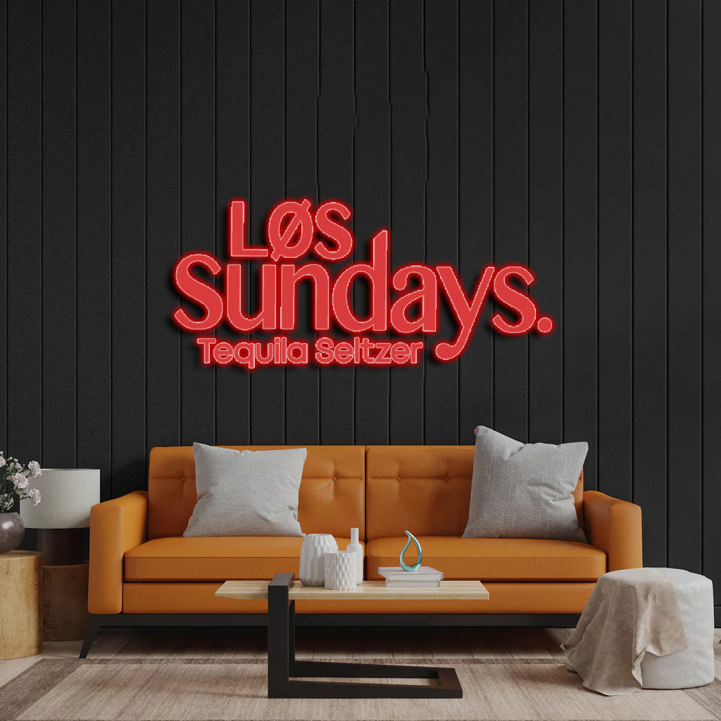 LOS SUNDAYS. - Premium Neon Artwork
