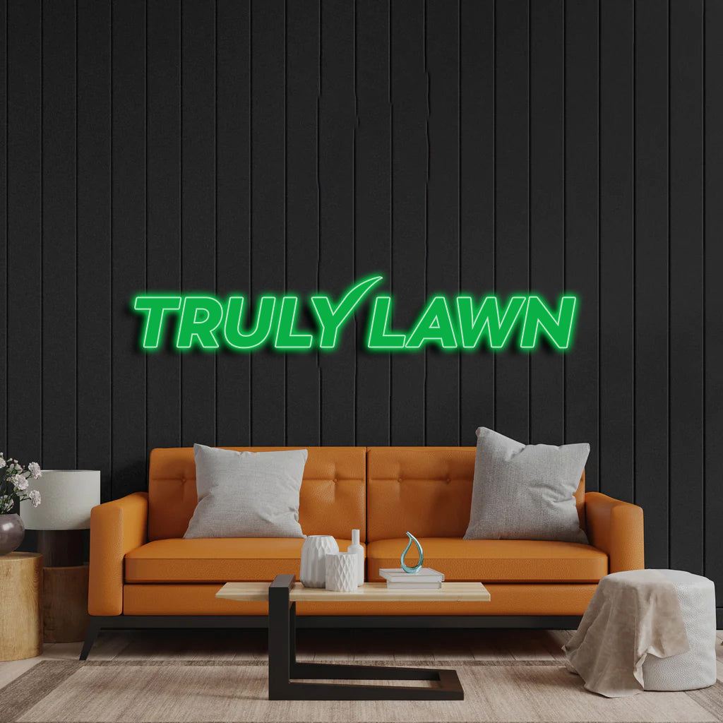 Truly Lawn 2 - Premium Neon Artwork