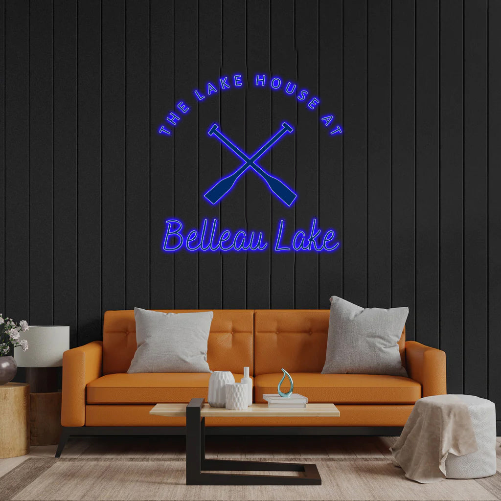 The Lake House - Premium Neon Artwork