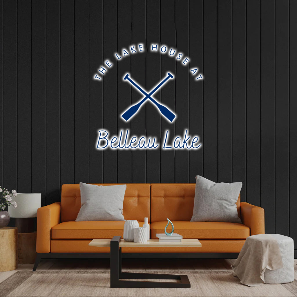 The Lake House - Premium Neon Artwork