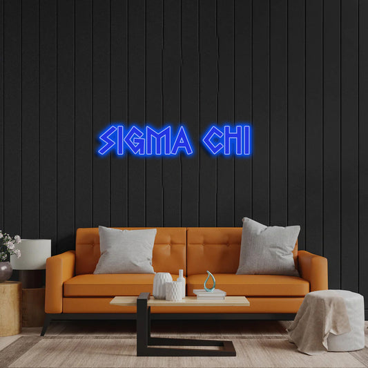 Sigma Chi - Premium Neon Artwork