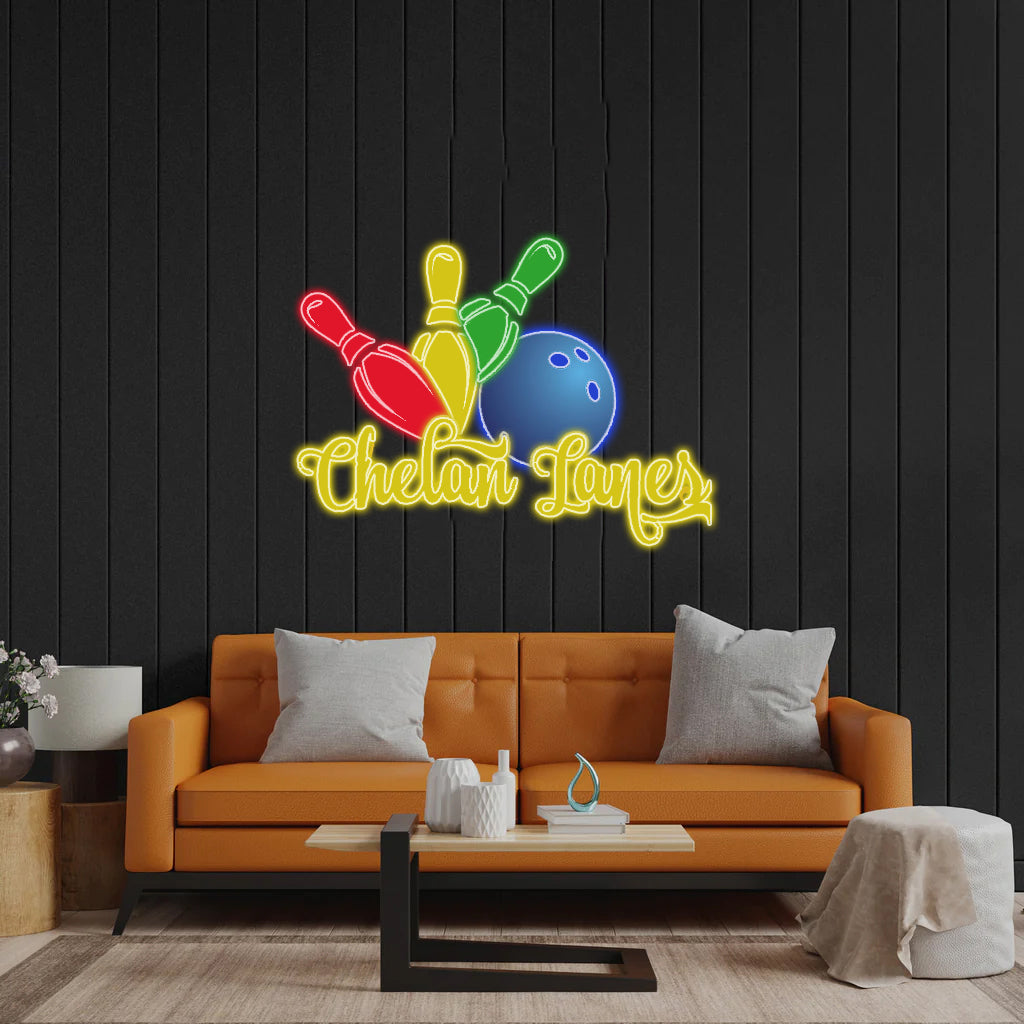 Chelan Lanes - Premium Neon Artwork