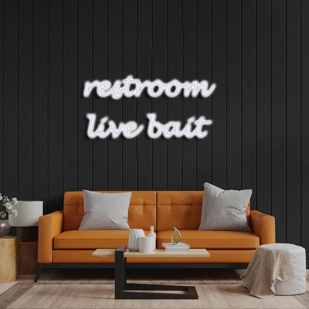 restroom live bait - Premium Neon Artwork
