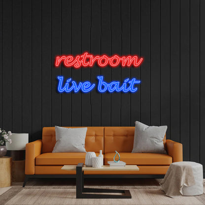 restroom live bait - Premium Neon Artwork