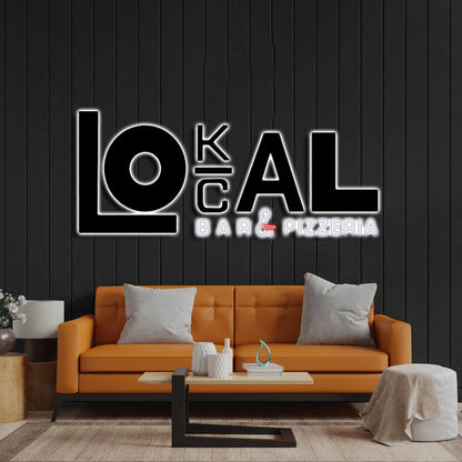 LOCKAL - Premium Neon Artwork