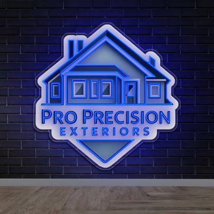 Pro Precision Exteriors -  Premium Neon Artwork