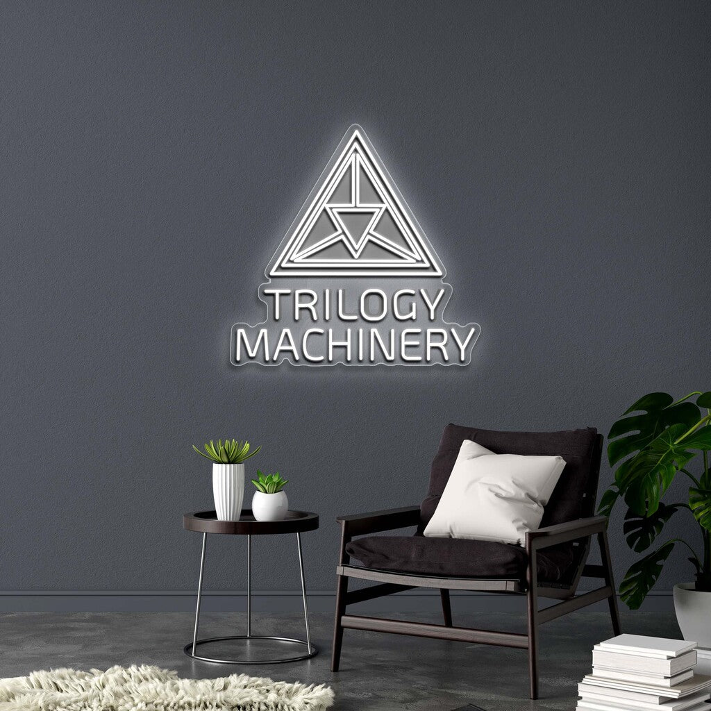Trilogy Machinery - Premium Neon Artwork