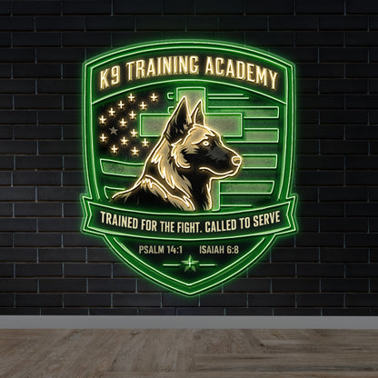 KS TRAINING ACADEMY - Premium Neon Artwork