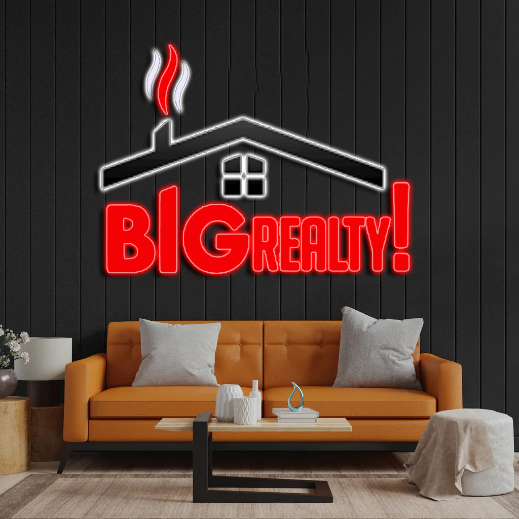 BIG REALTY - Premium Neon Artwork