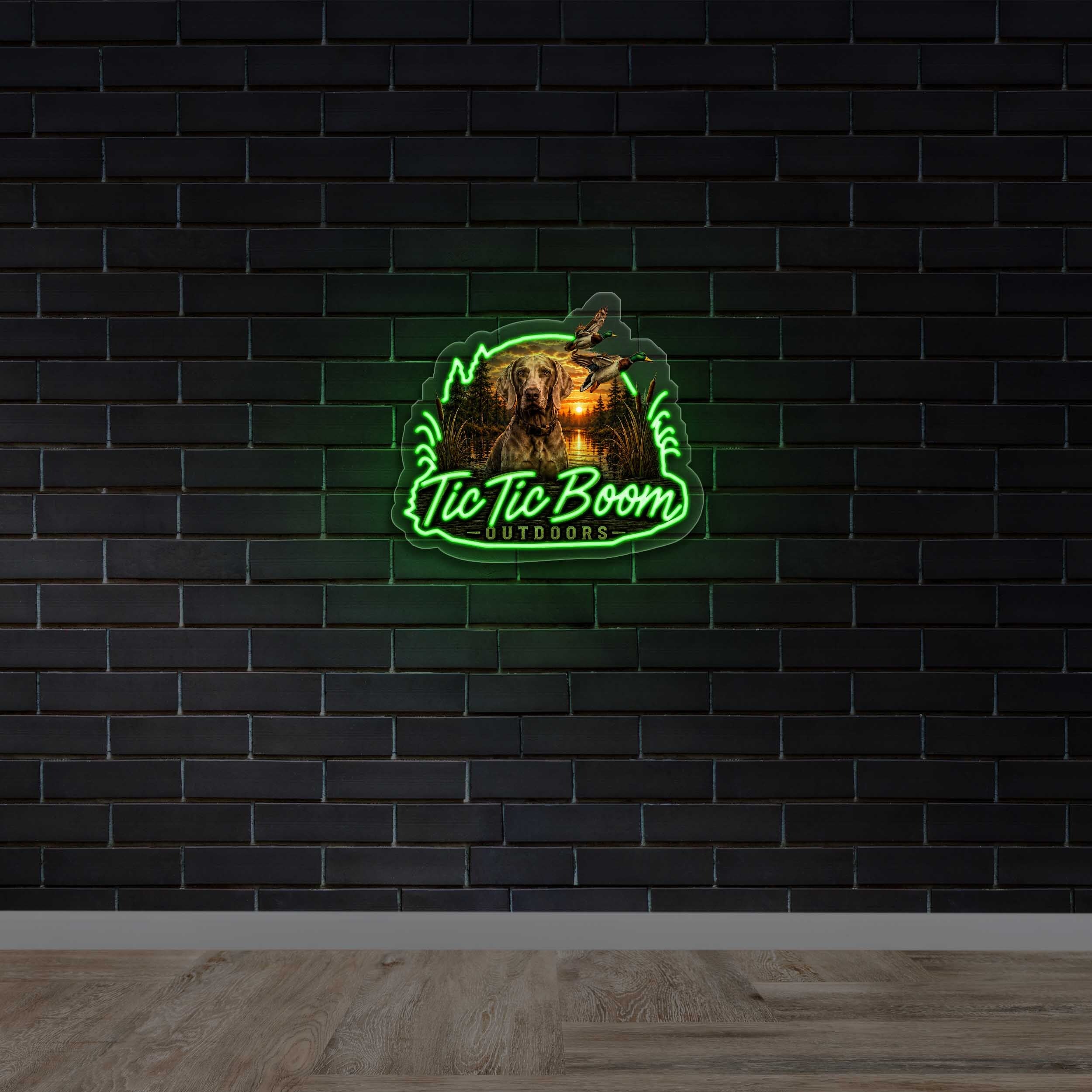 Tic Tic Boom - Premium Neon Artwork
